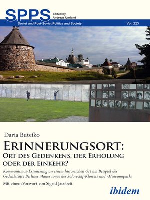 cover image of Erinnerungsort